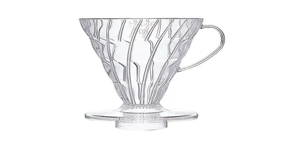 Hario V60 01 Dripper (Şeffaf Plastik)